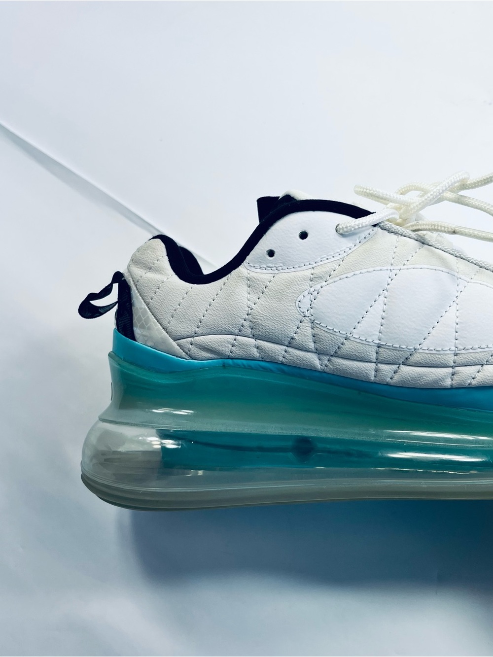 Nike Air Max MX-720-818 White Aqua Teal Platinum CK2607-001 Women’s 8.5 Sneakers - Picture 7 of 15